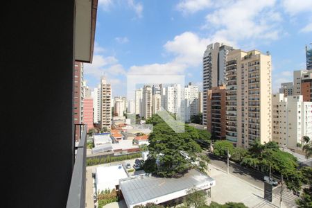 Vista da Varanda de kitnet/studio para alugar com 1 quarto, 24m² em Indianópolis, São Paulo