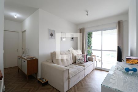 Sala de TV de apartamento à venda com 2 quartos, 62m² em Barra Funda, São Paulo