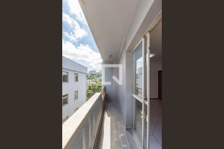 Varanda da Sala de apartamento à venda com 3 quartos, 80m² em Estoril, Belo Horizonte