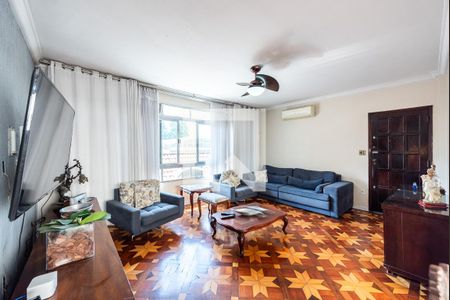 Sala de apartamento para alugar com 3 quartos, 120m² em Aparecida, Santos