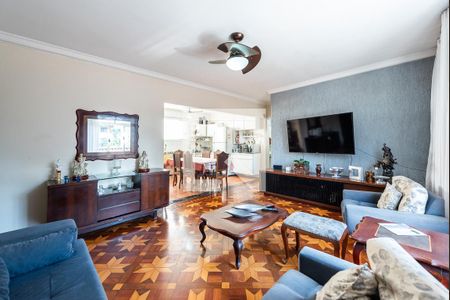 Sala de apartamento para alugar com 3 quartos, 120m² em Aparecida, Santos