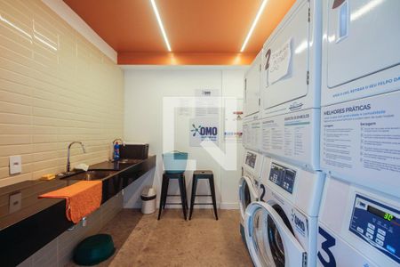 Apartamento para alugar com 26m², 1 quarto e sem vagaCondomínio - Lavanderia
