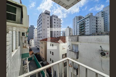 Vista da Sacada de apartamento para alugar com 2 quartos, 70m² em Jardim Las Palmas, Guarujá