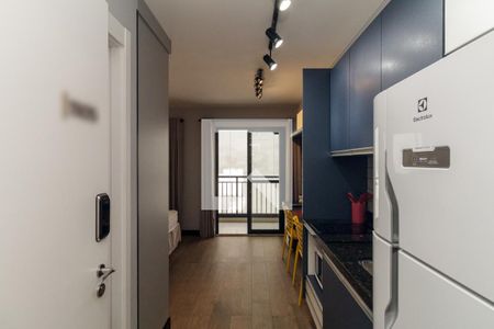 Studio à venda com 26m², 1 quarto e sem vagaCozinha