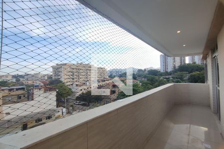 Varanda de apartamento para alugar com 3 quartos, 88m² em Pechincha, Rio de Janeiro