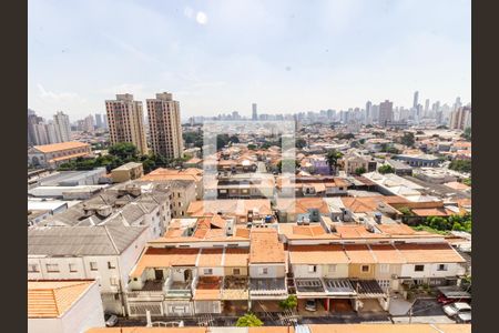 Sala/Cozinha - Vista de apartamento à venda com 1 quarto, 24m² em Vila Claudia, São Paulo