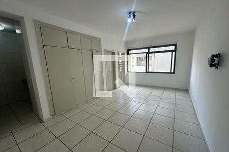 Sala - Dormitório de apartamento para alugar com 1 quarto, 20m² em Centro, Ribeirão Preto