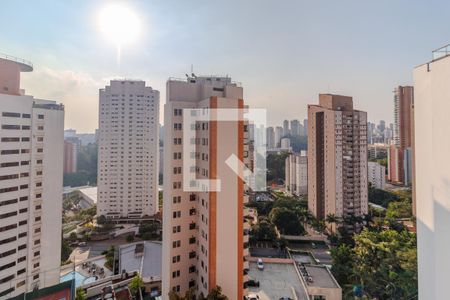 Vista da Sala de apartamento para alugar com 3 quartos, 120m² em Vila Andrade, São Paulo