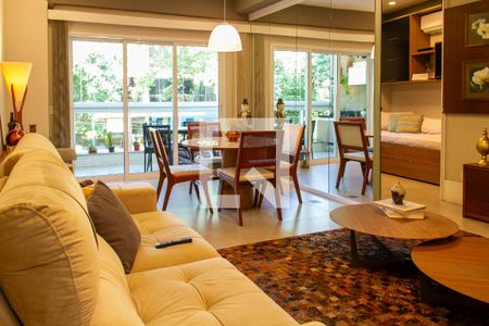 Apartamento para alugar com 95m², 2 quartos e 2 vagasSala