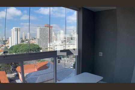 Varanda da Sala de apartamento para alugar com 1 quarto, 29m² em Ipiranga, São Paulo