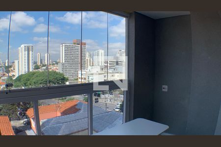 Varanda da Sala de apartamento para alugar com 1 quarto, 29m² em Ipiranga, São Paulo