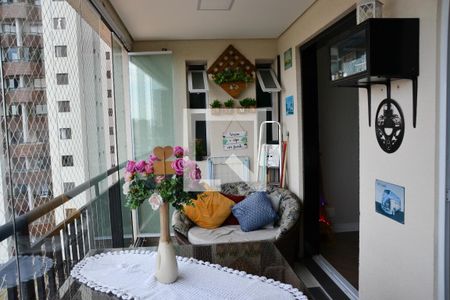 Sacada sala de apartamento à venda com 3 quartos, 80m² em Vila Caminho do Mar, São Bernardo do Campo