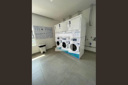 Studio para alugar com 25m², 1 quarto e 1 vagaLavanderia