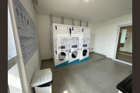 Studio para alugar com 25m², 1 quarto e 1 vagaLavanderia