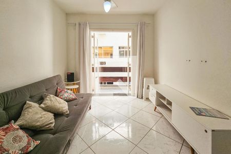 Sala de apartamento para alugar com 1 quarto, 52m² em Balneario Cidade Atlantica, Guarujá