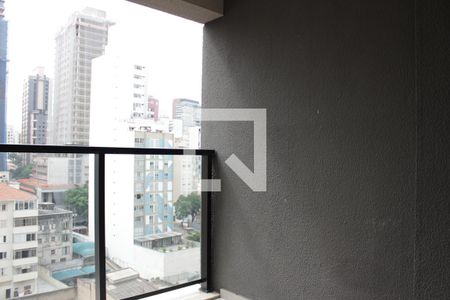 Varanda de apartamento à venda com 1 quarto, 58m² em Pinheiros, São Paulo