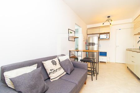 Sala de apartamento para alugar com 1 quarto, 32m² em Bela Vista, São Paulo