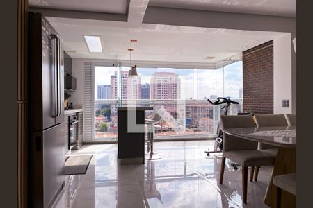 Sala de apartamento à venda com 3 quartos, 82m² em Vila Sônia, São Paulo