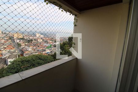 Sala - Varanda de apartamento para alugar com 2 quartos, 53m² em Parque Vitoria, São Paulo