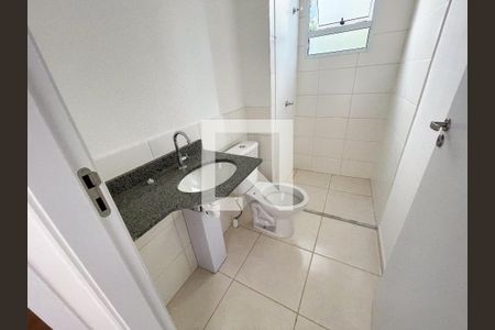 Banheiro Social de apartamento para alugar com 2 quartos, 76m² em Diamante (barreiro), Belo Horizonte