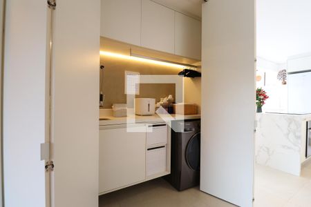 Apartamento para alugar com 85m², 2 quartos e 2 vagasDetalhe da area de serviço