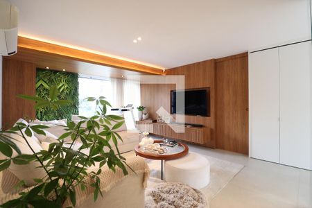 Sala de apartamento à venda com 2 quartos, 85m² em Pompeia, São Paulo