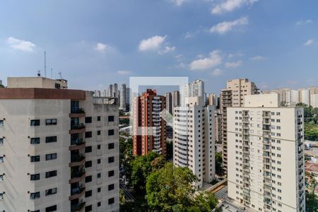 Varanda da sala  de apartamento à venda com 2 quartos, 72m² em Vila Andrade, São Paulo