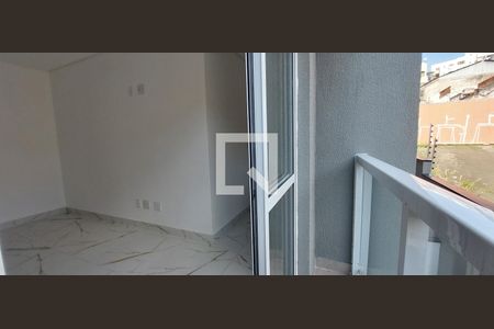 Varanda Sala de apartamento à venda com 2 quartos, 50m² em Vila Alice, Santo André