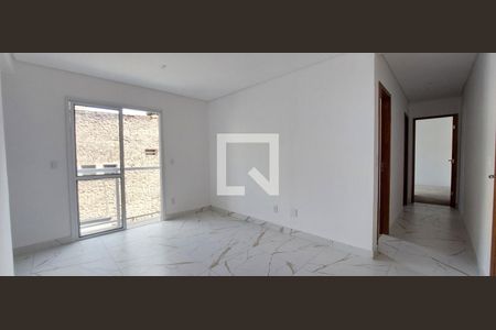 Sala de apartamento à venda com 2 quartos, 50m² em Vila Alice, Santo André