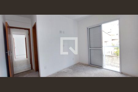 Quarto 1 suíte de apartamento à venda com 2 quartos, 50m² em Vila Alice, Santo André