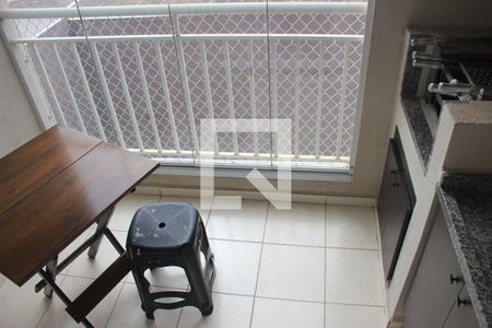 Varanda da Sala de apartamento para alugar com 3 quartos, 77m² em Jardim Flor da Montanha, Guarulhos