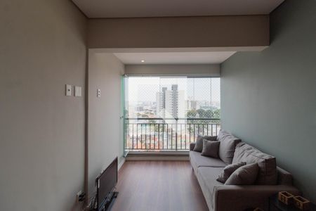 Sala de apartamento para alugar com 2 quartos, 49m² em Chácara Seis de Outubro, São Paulo