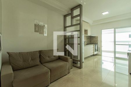 Apartamento para alugar com 52m², 1 quarto e 2 vagasSala