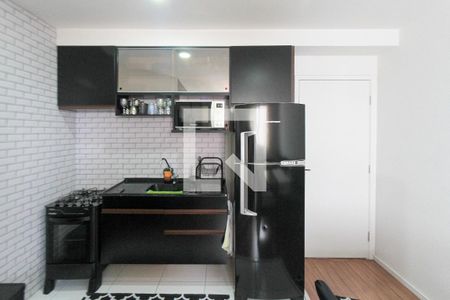 Cozinha de apartamento para alugar com 2 quartos, 40m² em Vila California, São Paulo