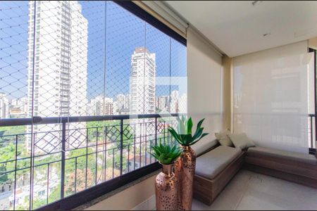 Varanda da Sala de apartamento à venda com 3 quartos, 120m² em Vila Mariana, São Paulo