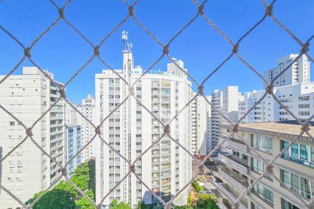 Vista Sala de apartamento para alugar com 2 quartos, 70m² em Barra Funda, Guarujá