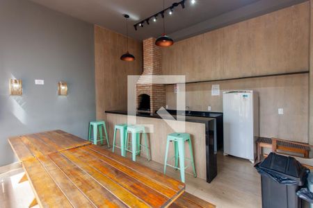 Apartamento para alugar com 35m², 1 quarto e sem vaga Apartamento para alugar com 35m², 1 quarto e sem vagaÁrea comum - Churrasqueira