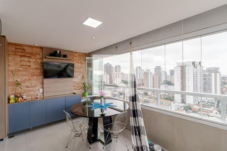 Varanda de apartamento à venda com 2 quartos, 65m² em Vila Dom Pedro I, São Paulo