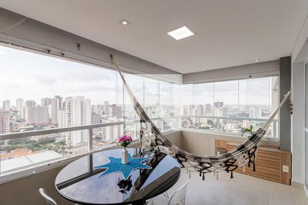 Varanda de apartamento à venda com 2 quartos, 65m² em Vila Dom Pedro I, São Paulo