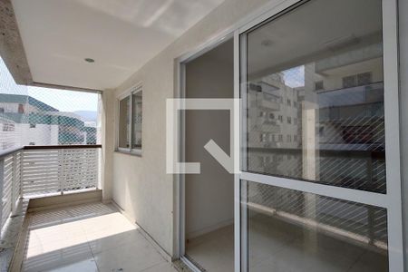 Varanda da Sala de apartamento para alugar com 3 quartos, 154m² em Freguesia (jacarepaguá), Rio de Janeiro