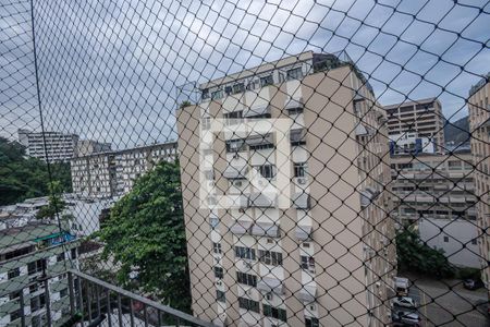 Sala vista varanda de apartamento para alugar com 4 quartos, 150m² em Botafogo, Rio de Janeiro
