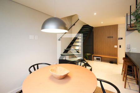 Sala de Jantar de apartamento para alugar com 1 quarto, 110m² em Itaim Bibi, São Paulo