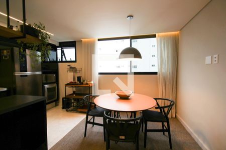 Sala de Jantar de apartamento para alugar com 1 quarto, 110m² em Itaim Bibi, São Paulo