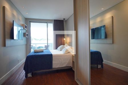 Quarto suite  de apartamento para alugar com 2 quartos, 105m² em Jurerê Internacional, Florianópolis