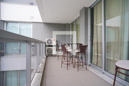 Varanda de apartamento para alugar com 2 quartos, 105m² em Jurerê Internacional, Florianópolis
