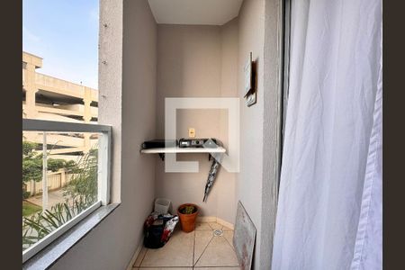Sacada Sala de apartamento à venda com 2 quartos, 50m² em Utinga, Santo André