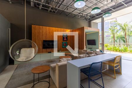 Studio para alugar com 27m², 1 quarto e sem vaga Studio para alugar com 27m², 1 quarto e sem vagaÁrea comum - Coworking