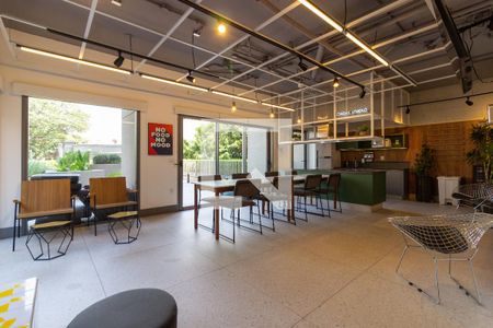 Studio para alugar com 27m², 1 quarto e sem vaga Studio para alugar com 27m², 1 quarto e sem vagaÁrea comum - Coworking
