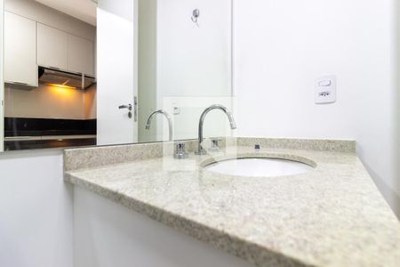Studio para alugar com 27m², 1 quarto e sem vaga Studio para alugar com 27m², 1 quarto e sem vagaBanheiro