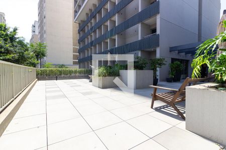 Studio para alugar com 27m², 1 quarto e sem vaga Studio para alugar com 27m², 1 quarto e sem vagaÁrea comum - Solarium